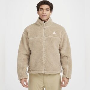 Nike ACG Men's Canwell Glacier Therma-FIT ADV Windproof Jacket F/Sherpa Size S